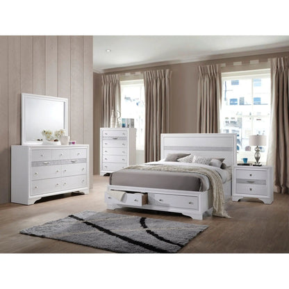 Naima Five Drawer Vertical Storage Chest Glide