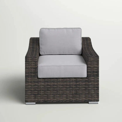 Patio Chair with Cushions Modern Design Outdoor