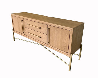 Base Sideboard Latte Finish and USB Charging