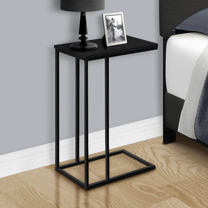 Accent Table C Shaped End Table Space Saving