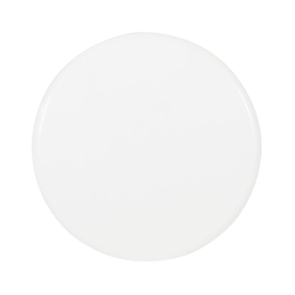 Serenita outdoor side tables set of 2 with white flared round tops on Tampa Home & Garden Store
