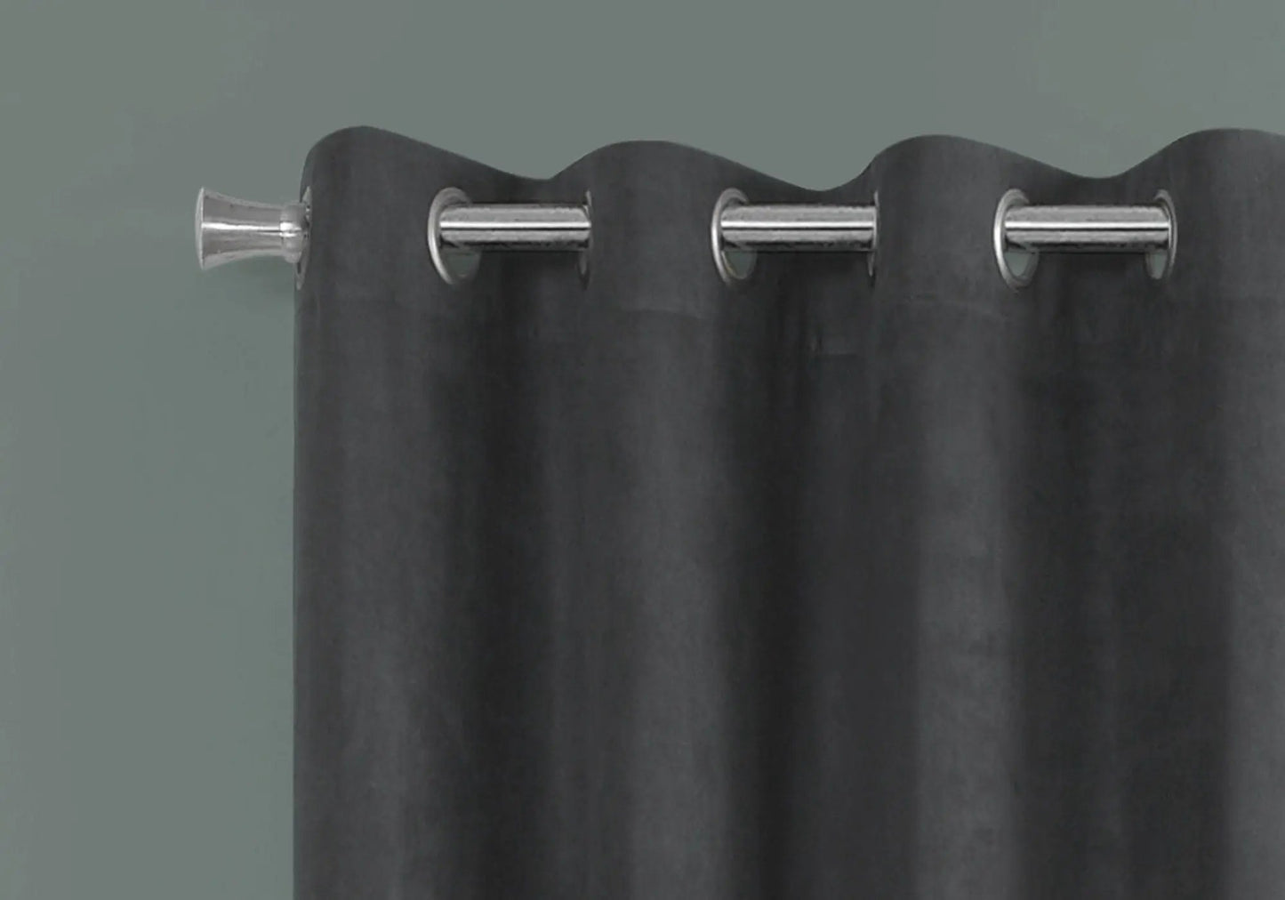 2 Piece Curtain Panel Set Room Darkening Grommet