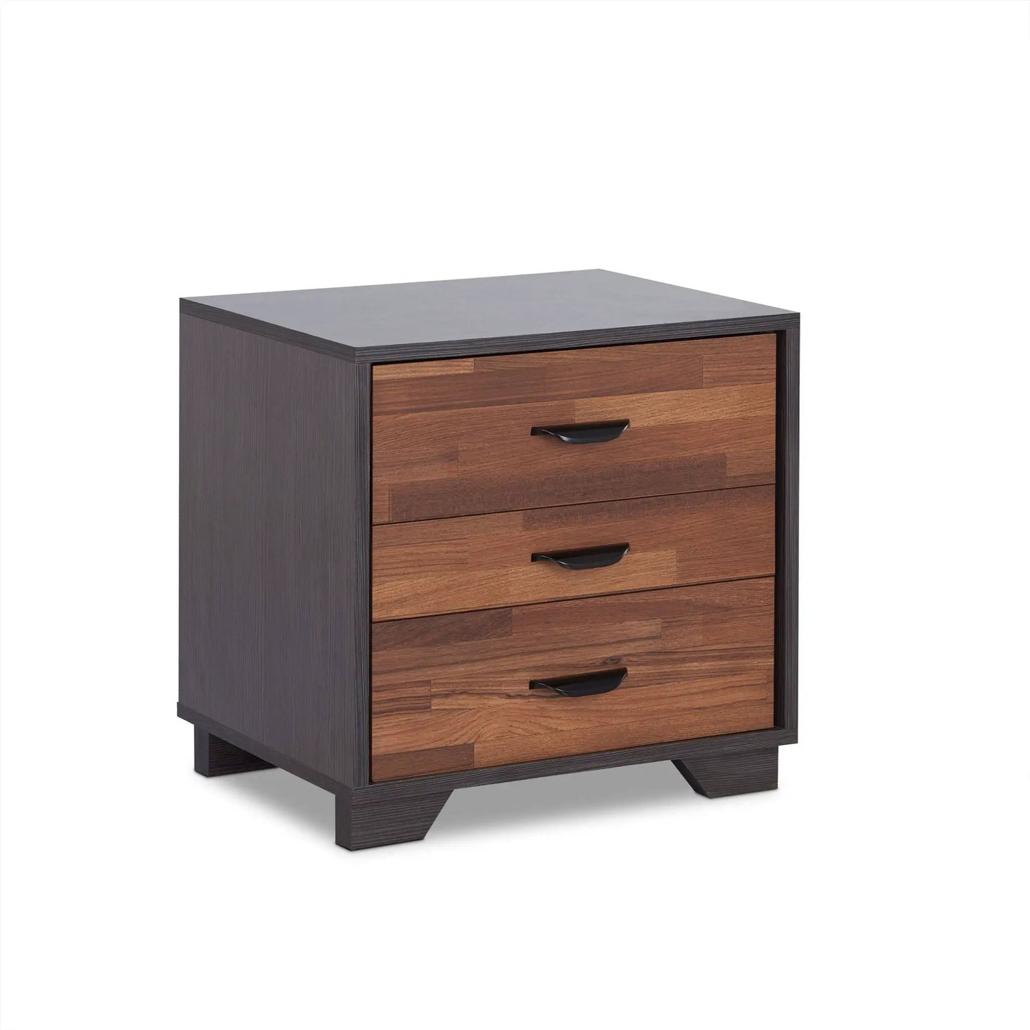 Eloy Accent Table Walnut Espresso with Drawers