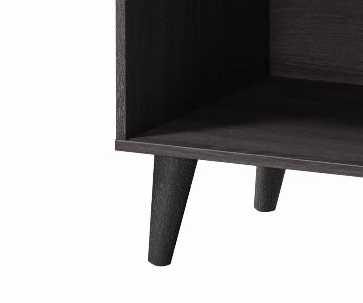 Amidon TV Stand With Storage Shelves and Cabinet