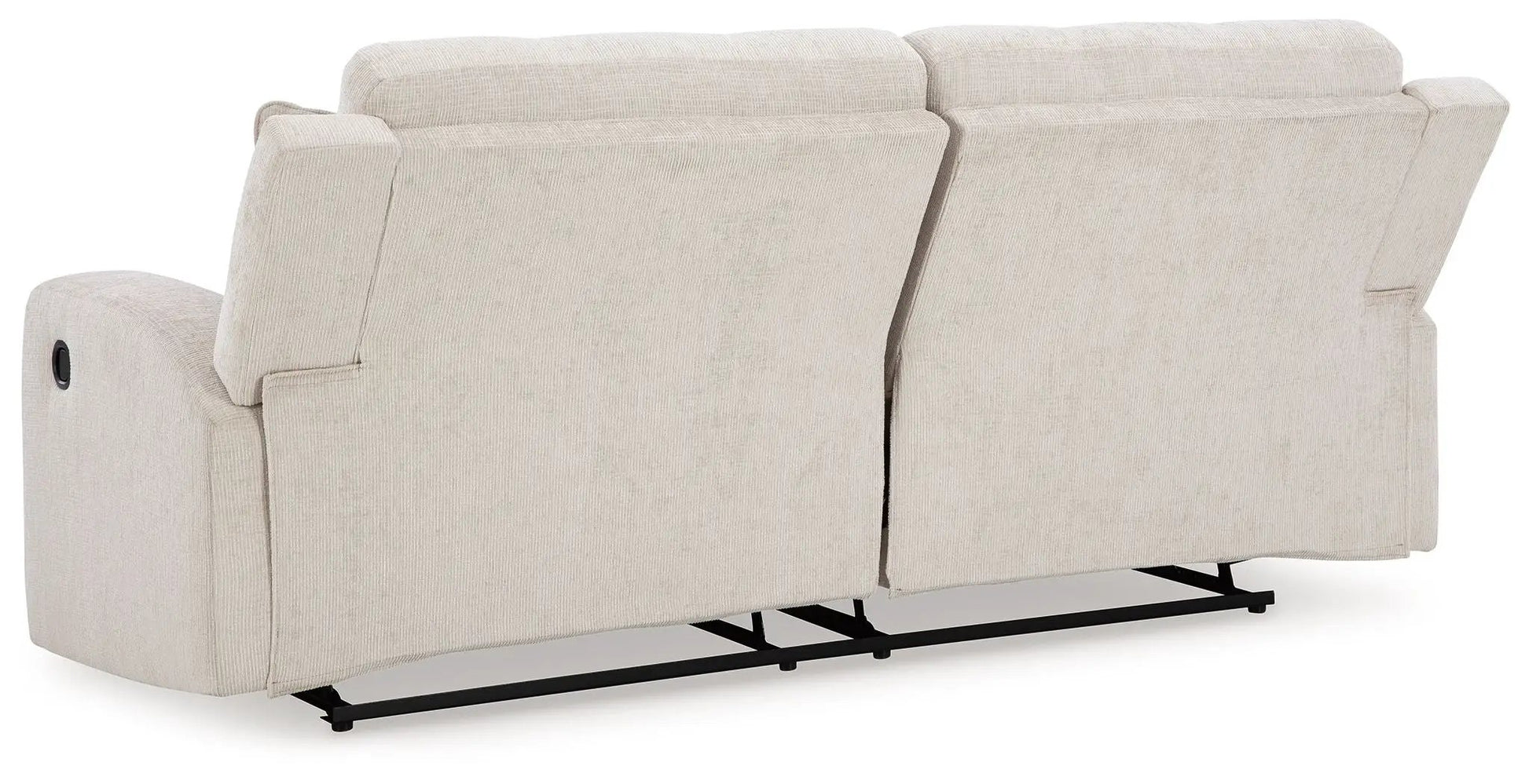 Danum 2-seat reclining sofa in beige textured fabric by Unique Piece Furniture on Tampa Home & Garden Store