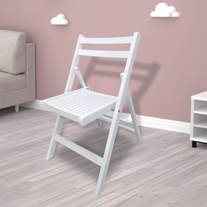 Solid Wood Foldable Event Chair Set of 4