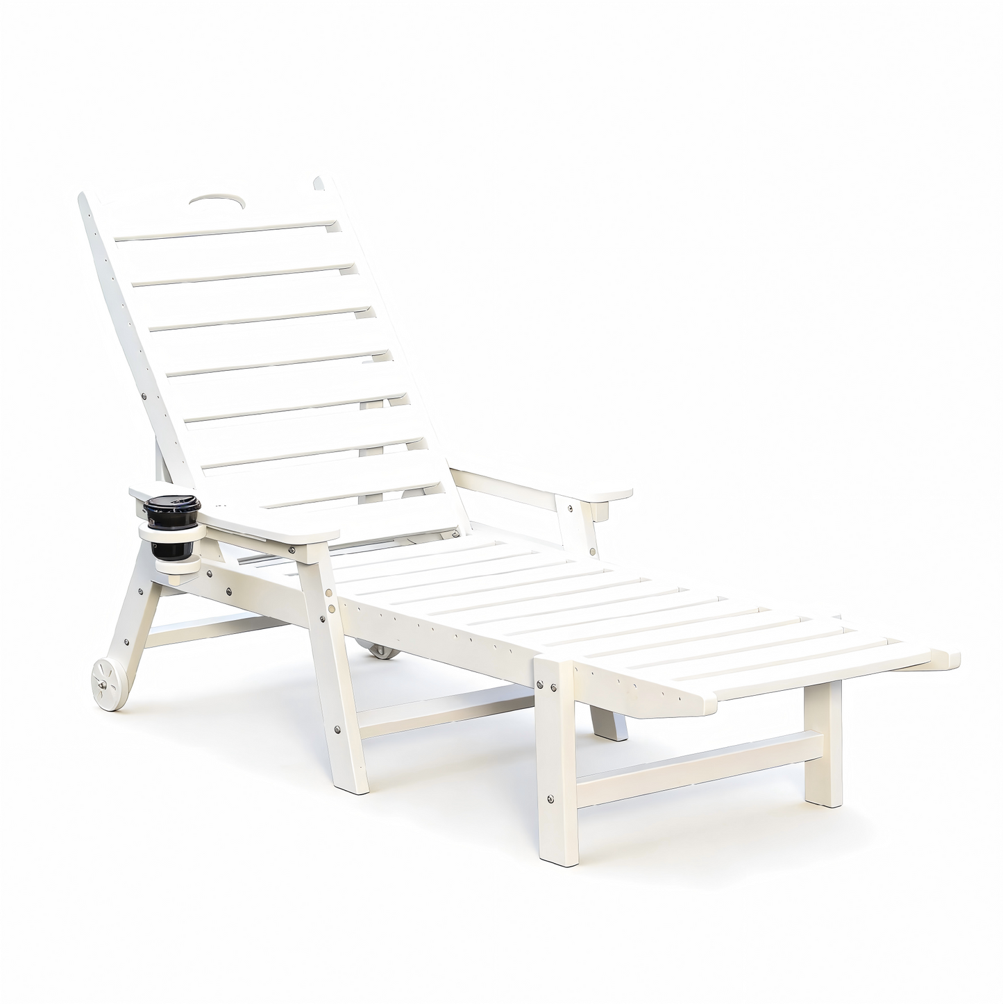 Durable HDPE Chaise Lounge Chair for Outdoor Use