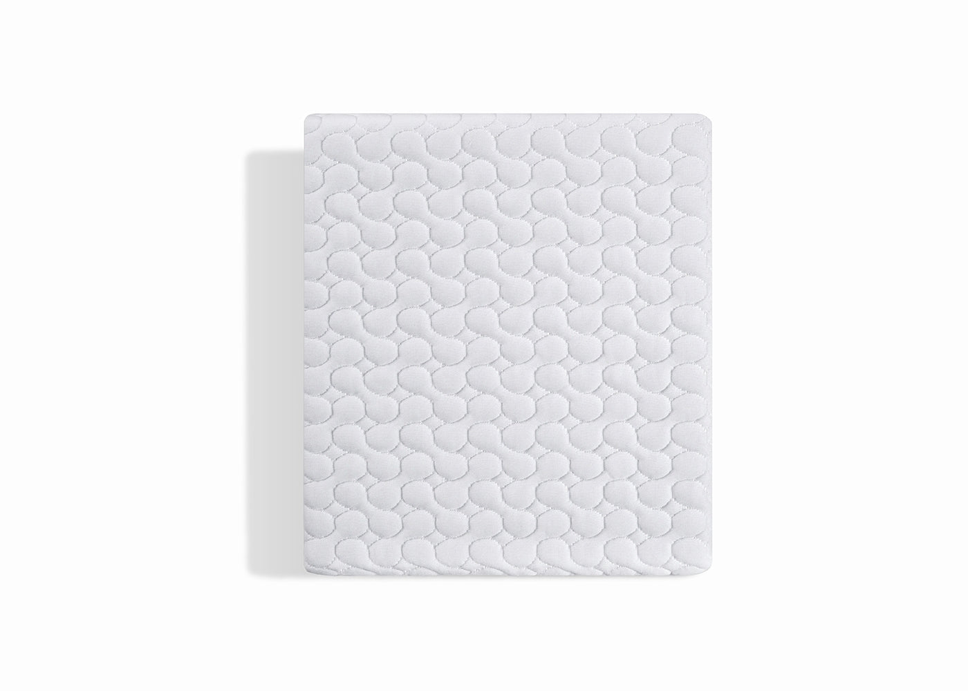 BedGear Kid's Dri-Tec Twin Mattress Protector white quilted cover with circular stitching on Tampa Home & Garden Store