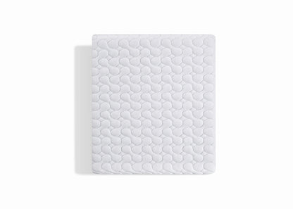 BedGear Kid's Dri-Tec Twin Mattress Protector white quilted cover with circular stitching on Tampa Home & Garden Store