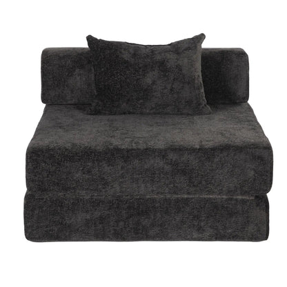 Convertible Floor Sofa Bed with Fixed Frame