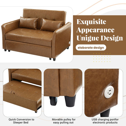 Convertible Sleeper Sofa and a Compact Design