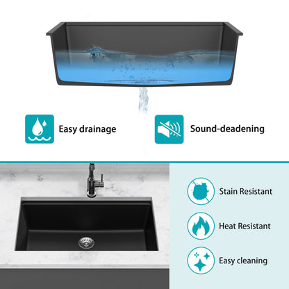 Premium Quartz Composite Workstation Sink