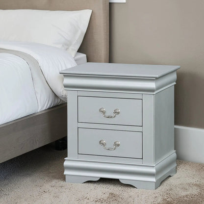 Louis Philippe III Sleek Design Nightstand