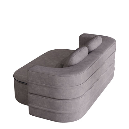 Foldable Sofa Bed with a Multi Functional Blanket