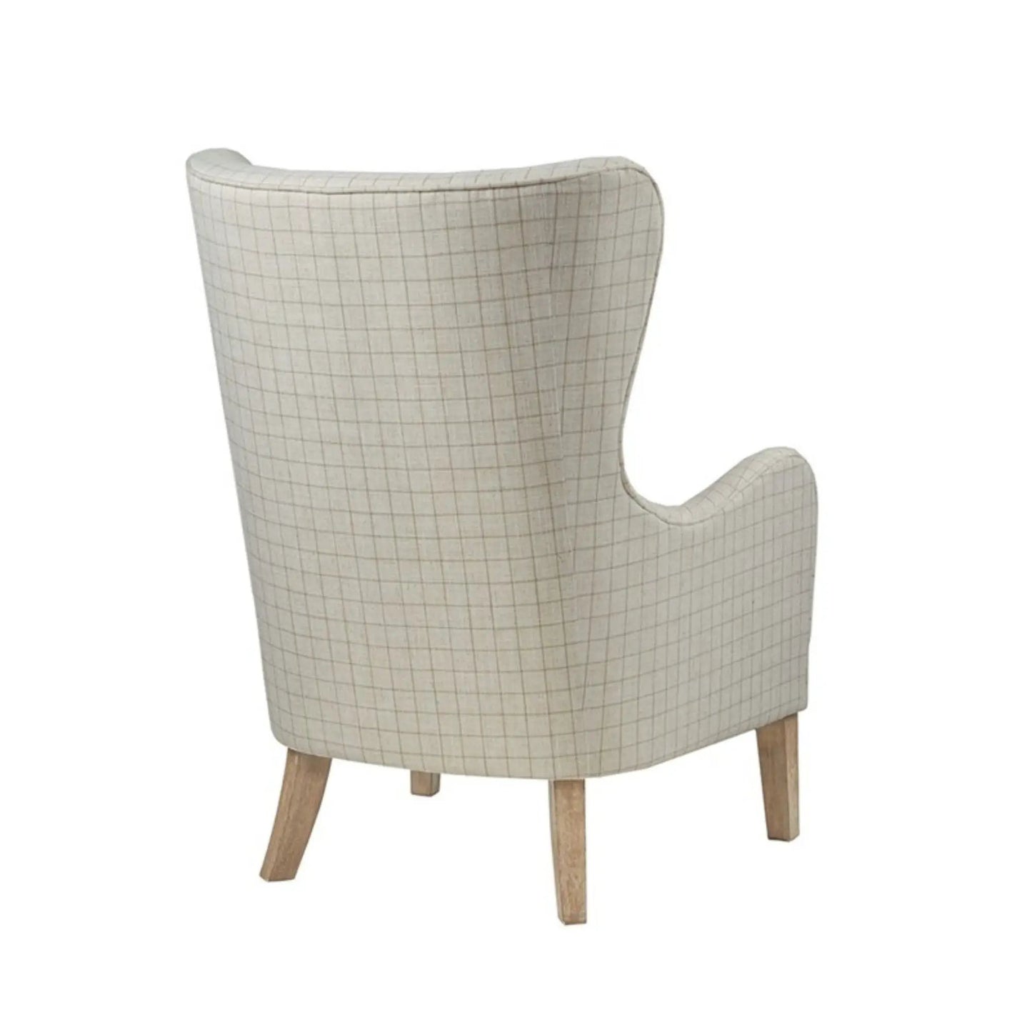 Arianna Swoop Wing Chair with Classic Wing Back