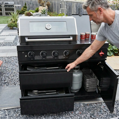 46 Inches Stainless Steel and Professional Grill