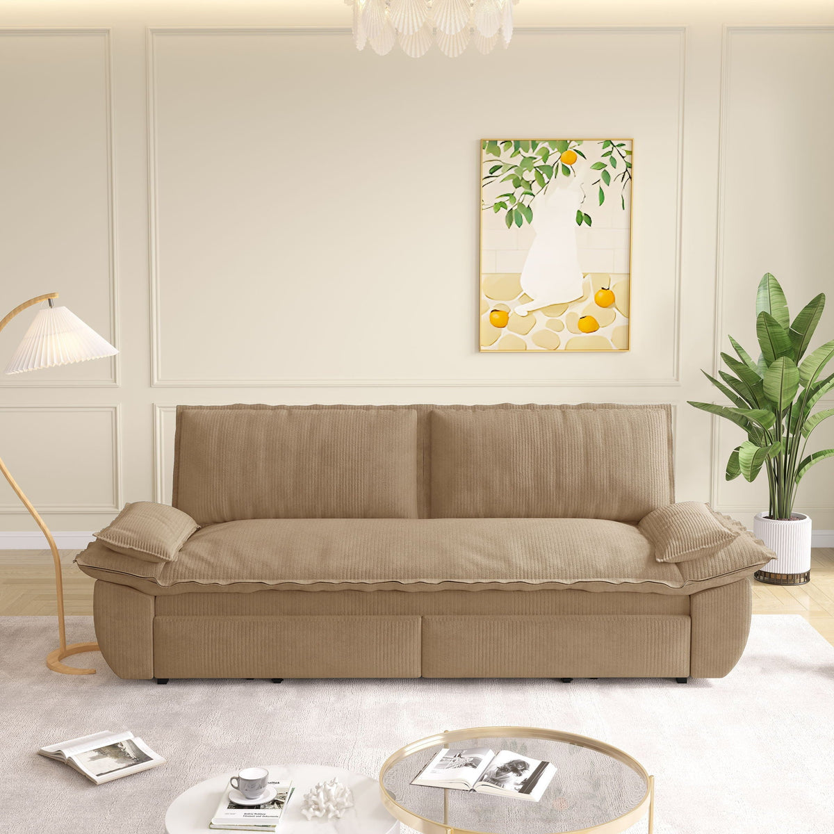 Queen Sleeper Bed and a 3 in 1 Convertible Sofa