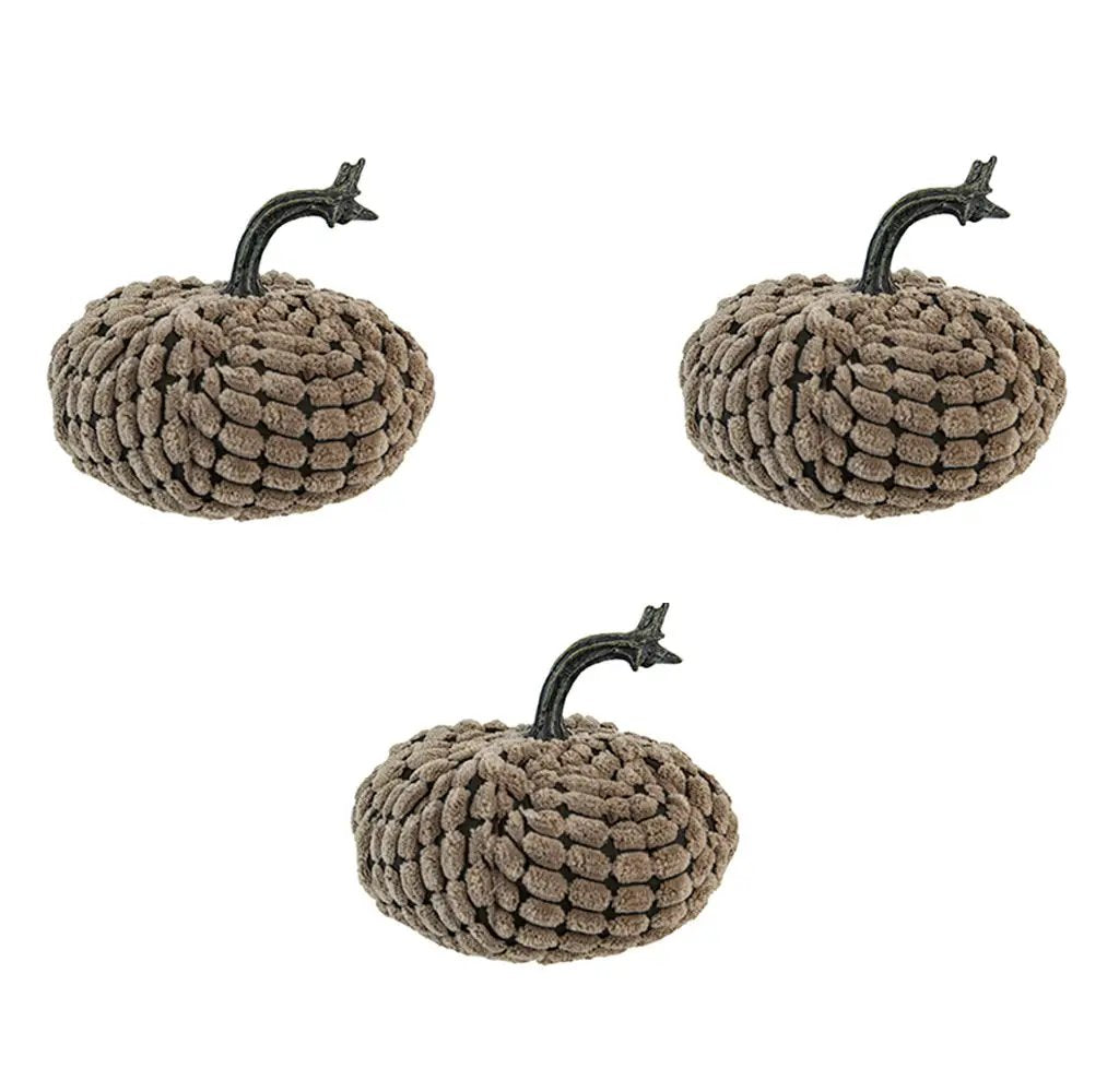 Weighted Pumpkin Ornament for Harvest Decor