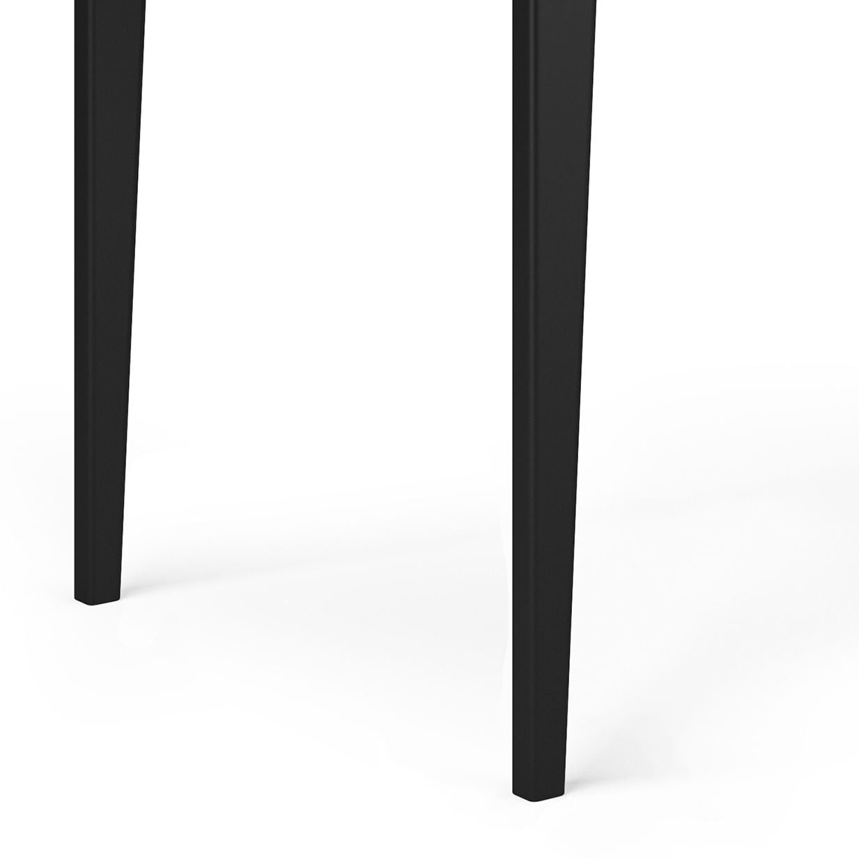 Harper Handcrafted Desk legs in black metal by Unique Piece Furniture, writing desk, 2 legs on Tampa Home & Garden Store