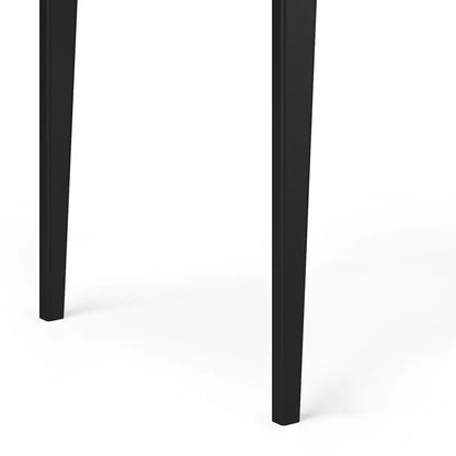 Harper Handcrafted Desk legs in black metal by Unique Piece Furniture, writing desk, 2 legs on Tampa Home & Garden Store