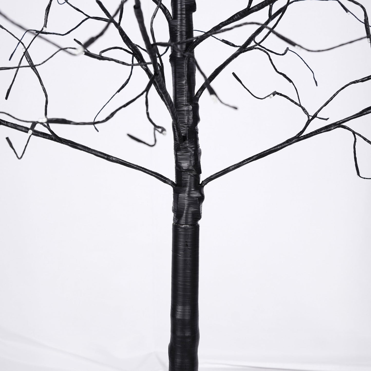 3 Pc Illuminated Halloween Tree purple LED glow with black trunks by HouseOfZazla on Tampa Home & Garden Store