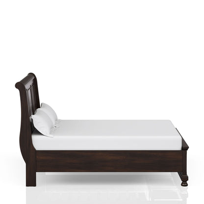 Elegant Transitional Storage Bed and Two Drawers