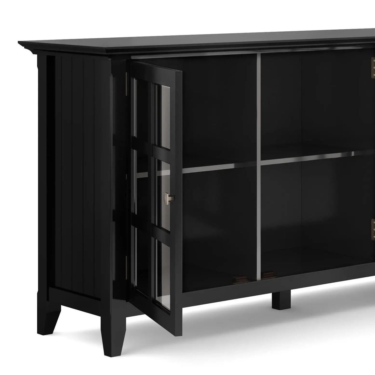 Acadian Wide Storage Cabinet Handcrafted