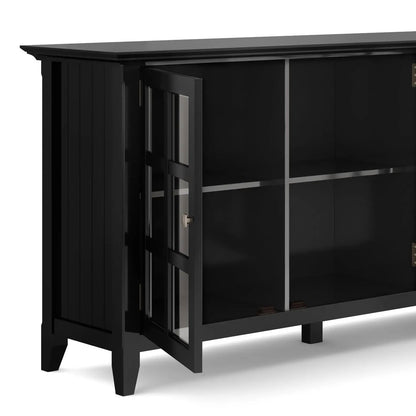 Acadian Wide Storage Cabinet Handcrafted