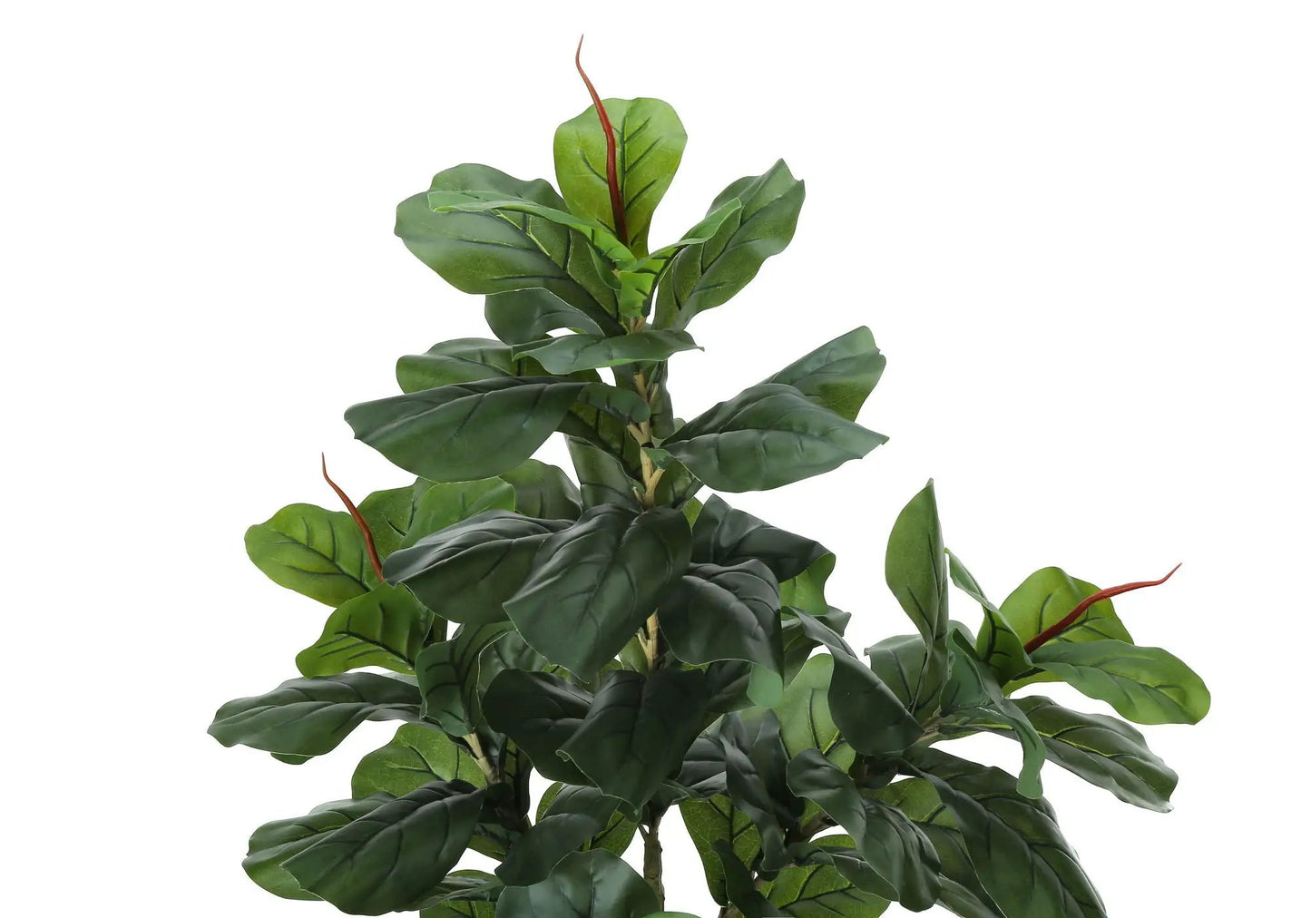Fiddle leaf fig artificial plant, 47in tall, glossy green leaves, indoor decorative on Tampa Home & Garden Store