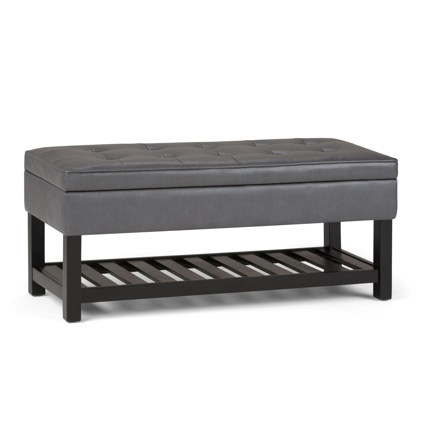 Cosmopolitan Storage Ottoman Bench Open Bottom