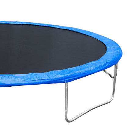 14 Ft Trampoline With Basketball Hoop And Net
