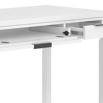 Hollander handcrafted desk, white writing desk with open drawer, Unique Piece Furniture on Tampa Home & Garden Store