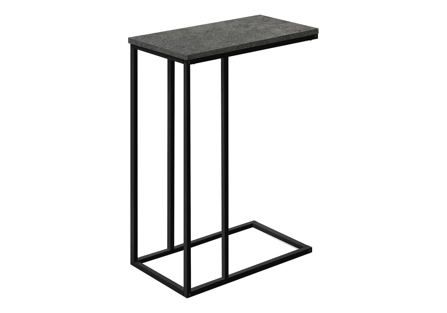 Accent Table C Shaped End Table Space Saving