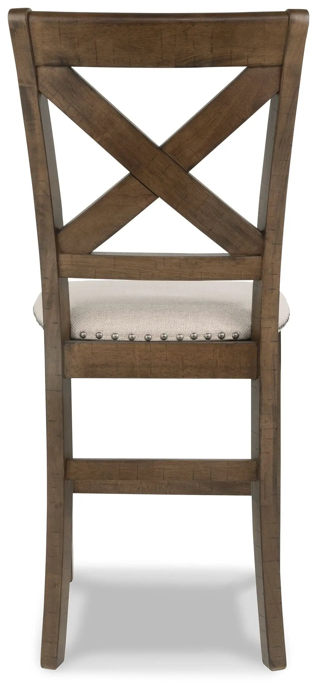 Moriville Upholstered Barstools Set of 2 Beige