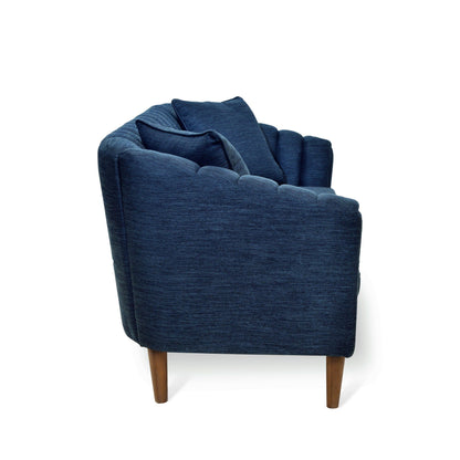 Contemporary Three Seater Sofa with Button Stitch