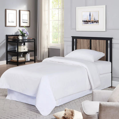 Connelly Mini Crib With Mattress Pad Two Tone