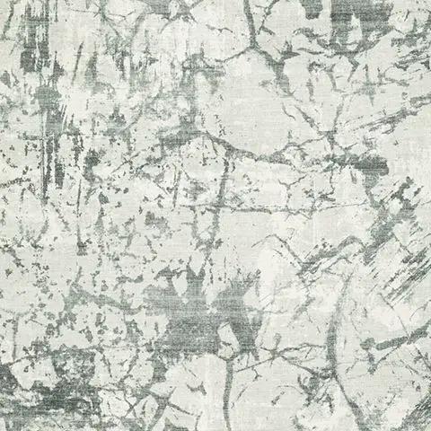 Tobinbury Washable Faux Fur Rug Gray Abstract