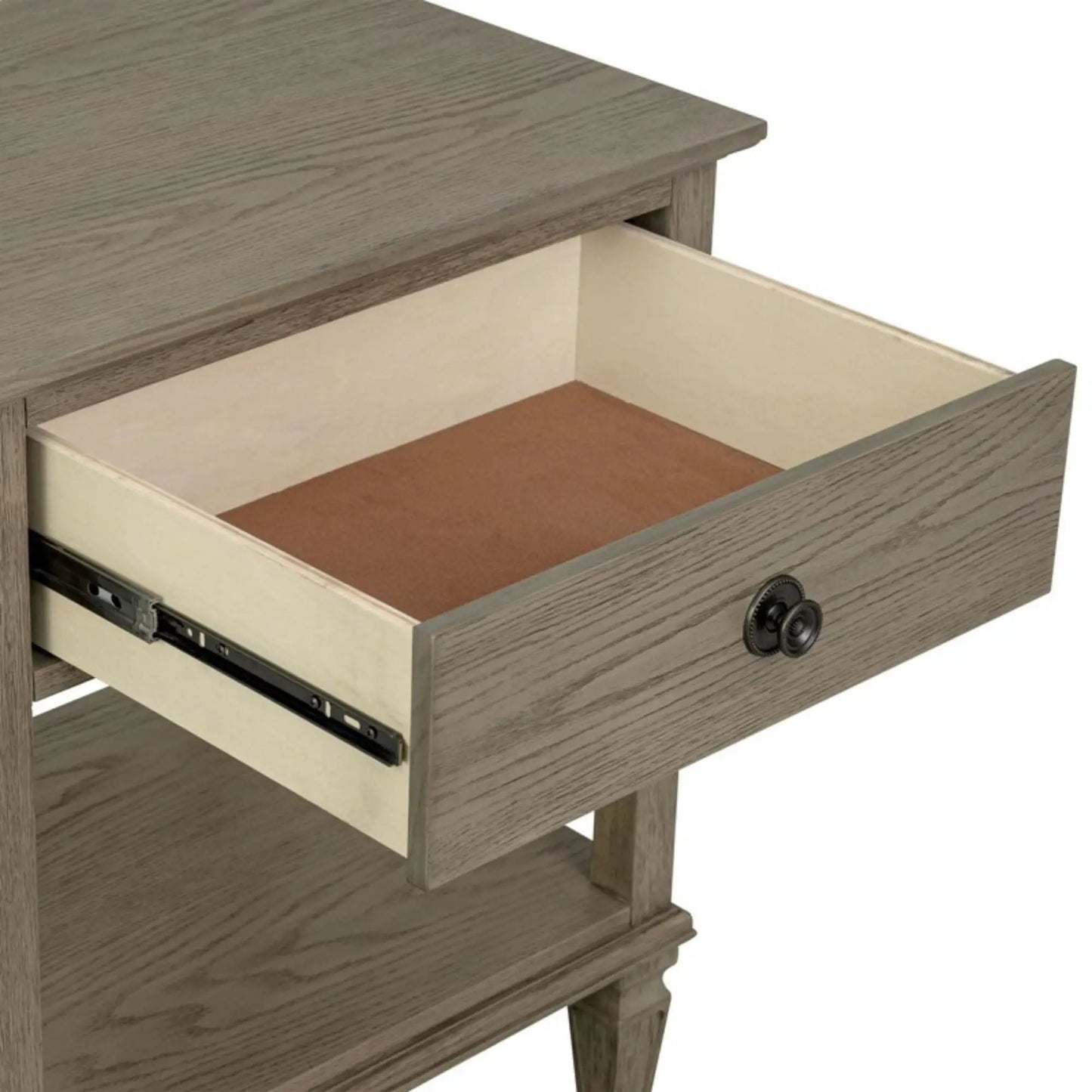 Victoria Bedside Table With Drawer and Shelf