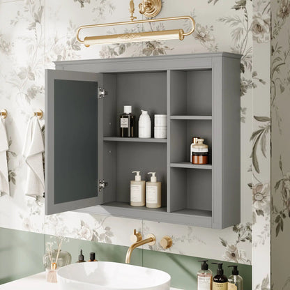 Wall Mounted Medicine Cabinet with Mirror