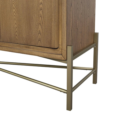 Base Sideboard Latte Finish and USB Charging