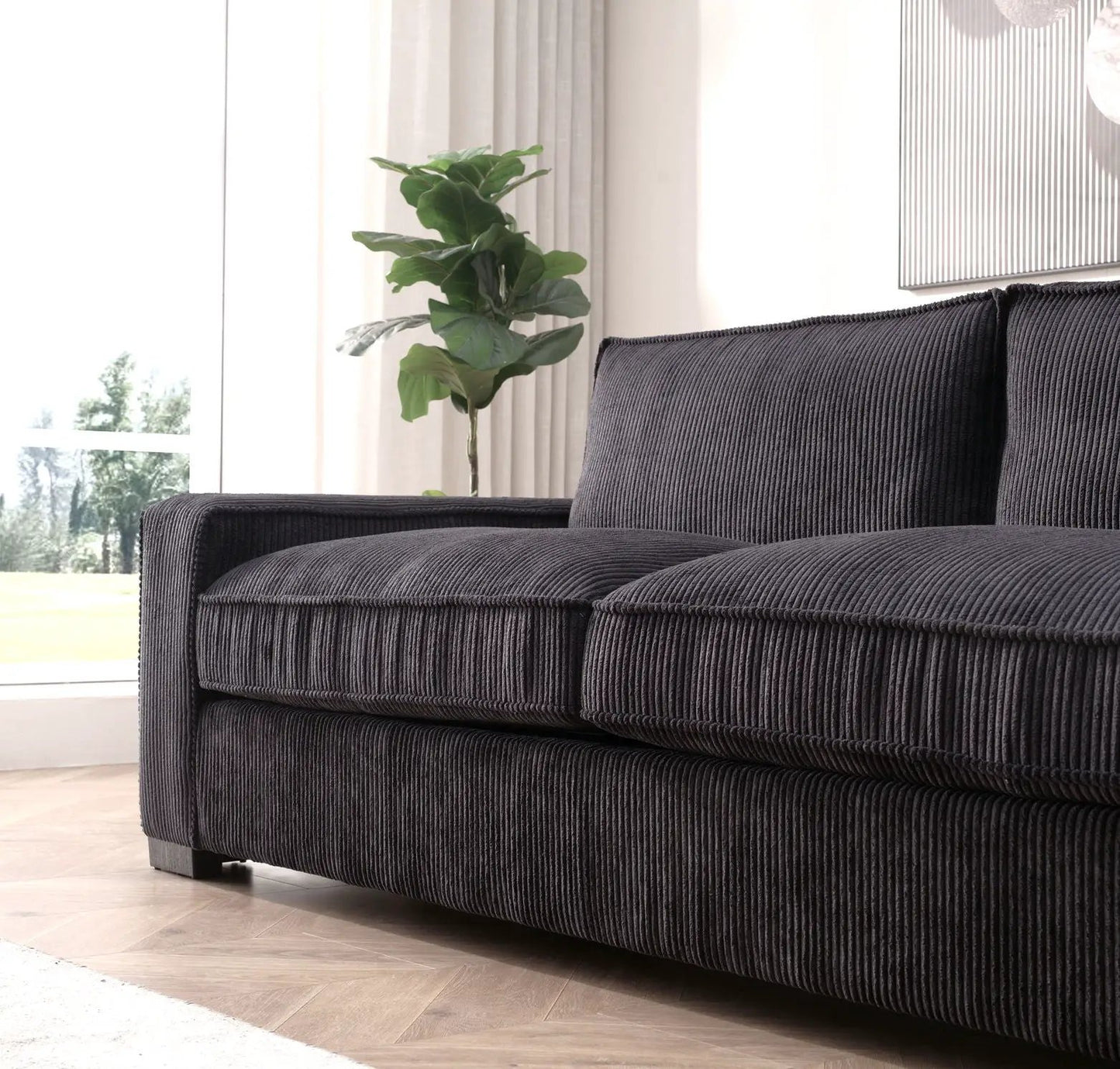 Luxe Sofa With Sleek Design and Spacious Comfort