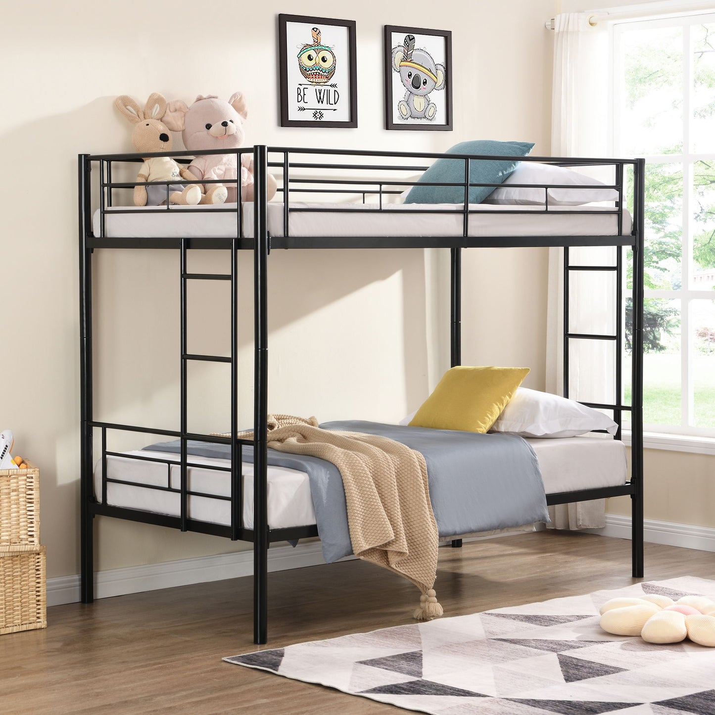 Modern and Space Saving Steel Bunk Bed Frames