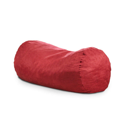 Jasper Traditional Cylindrical Suede Bean Bag