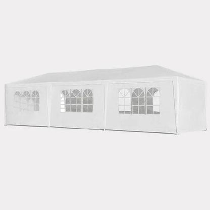 10x30' Wedding Party Canopy Tent, white fabric with removable sidewalls, Unique Piece Furniture on Tampa Home & Garden Store