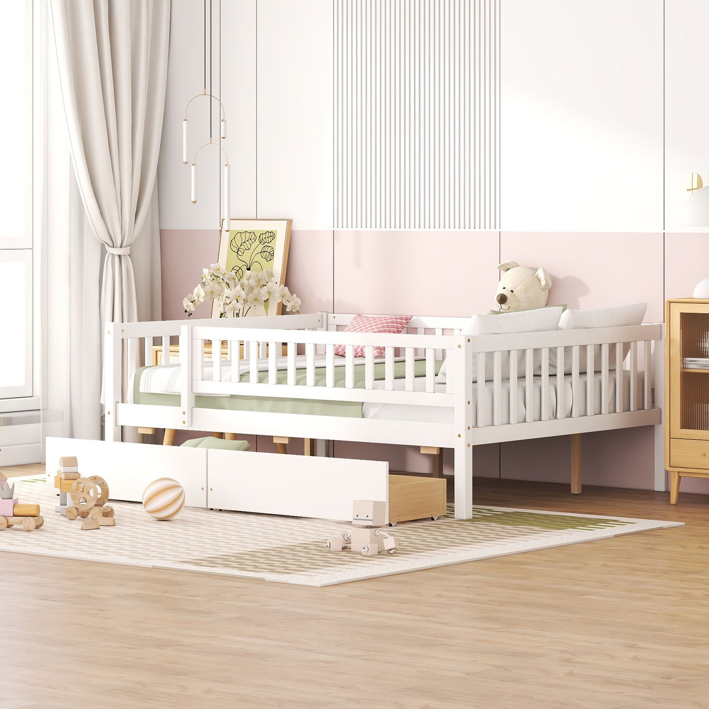 Multi Functional Wooden Daybed and Bedroom