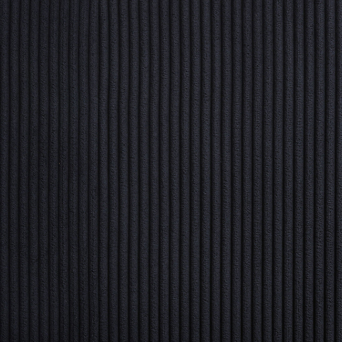 Judah Flame Visualizer Bed upholstery fabric swatch in dark navy corduroy texture on Tampa Home & Garden Store