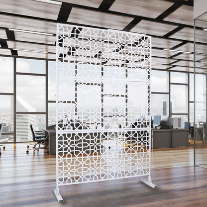Metal Indoor and Outdoor Privacy Screen Divider