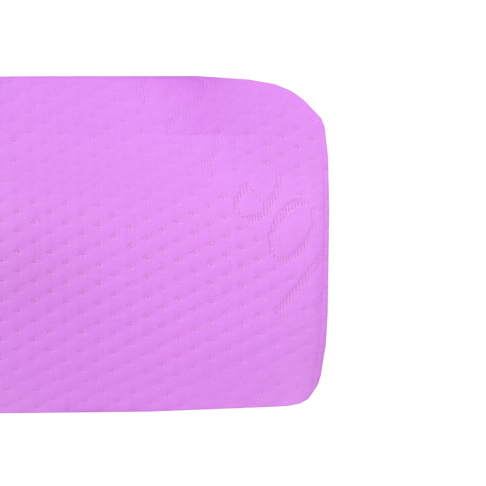 HouseOfZazla pink aloe vera cover fabric close-up for 6-inch memory foam mattress in a box on Tampa Home & Garden Store