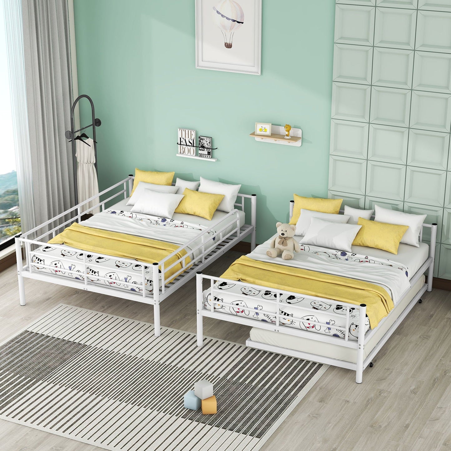 Durable Steel Bunk Bed For Kids And Teens