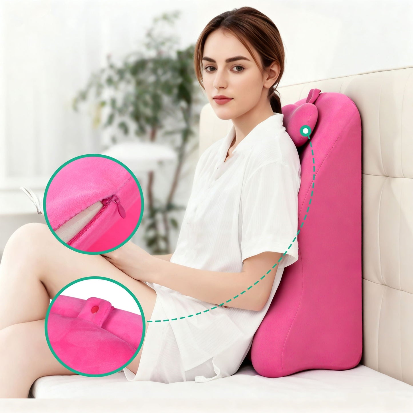 Premium Orthopedic Spinal Support Pillow